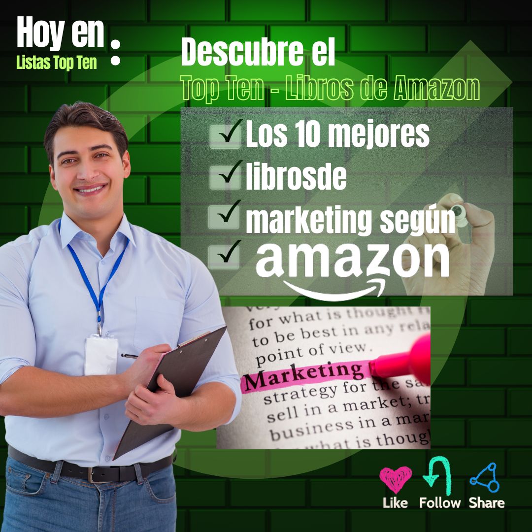 Los 10 mejores libros de marleting segun amazon