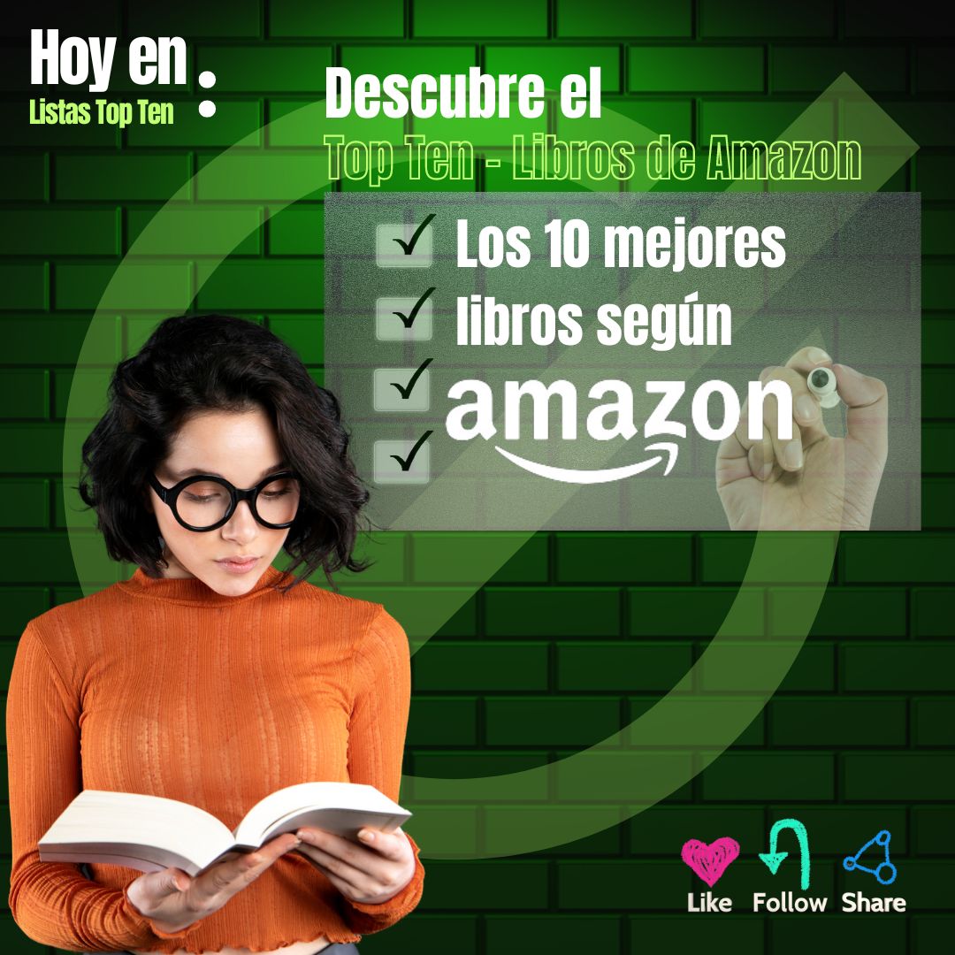 Los 10 mejores libros segun amazon